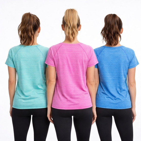 3 Ideology RapidDry V-Neck Workout Tops NWT Athletic Bundle - Picture 7 of 13